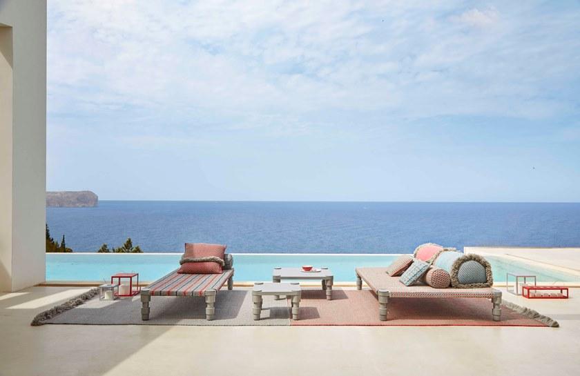 GAN Квадратный садовый стол из термо-лакированного алюминия Garden layers sun-id-1363882 - Вид №14