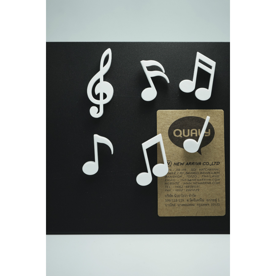 QL10260-BK Магниты на холодильник melody, 6 шт. Qualy  - Вид №5