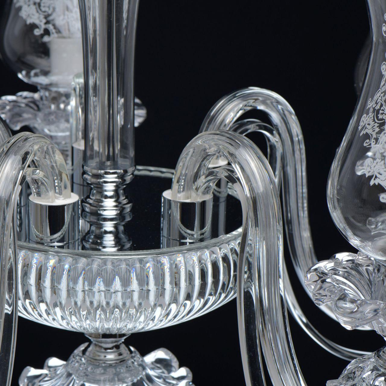 Подвесная люстра MW-Light Элла 483013805 MW-LIGHT ДИЗАЙНЕРСКИЕ, ЭЛЛА 285796 Хром  - Вид №2