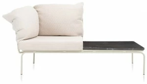 Garda Furniture Модульное тканевое кресло с мраморной полкой для журналов Ataman Ga07m11, ga07m12