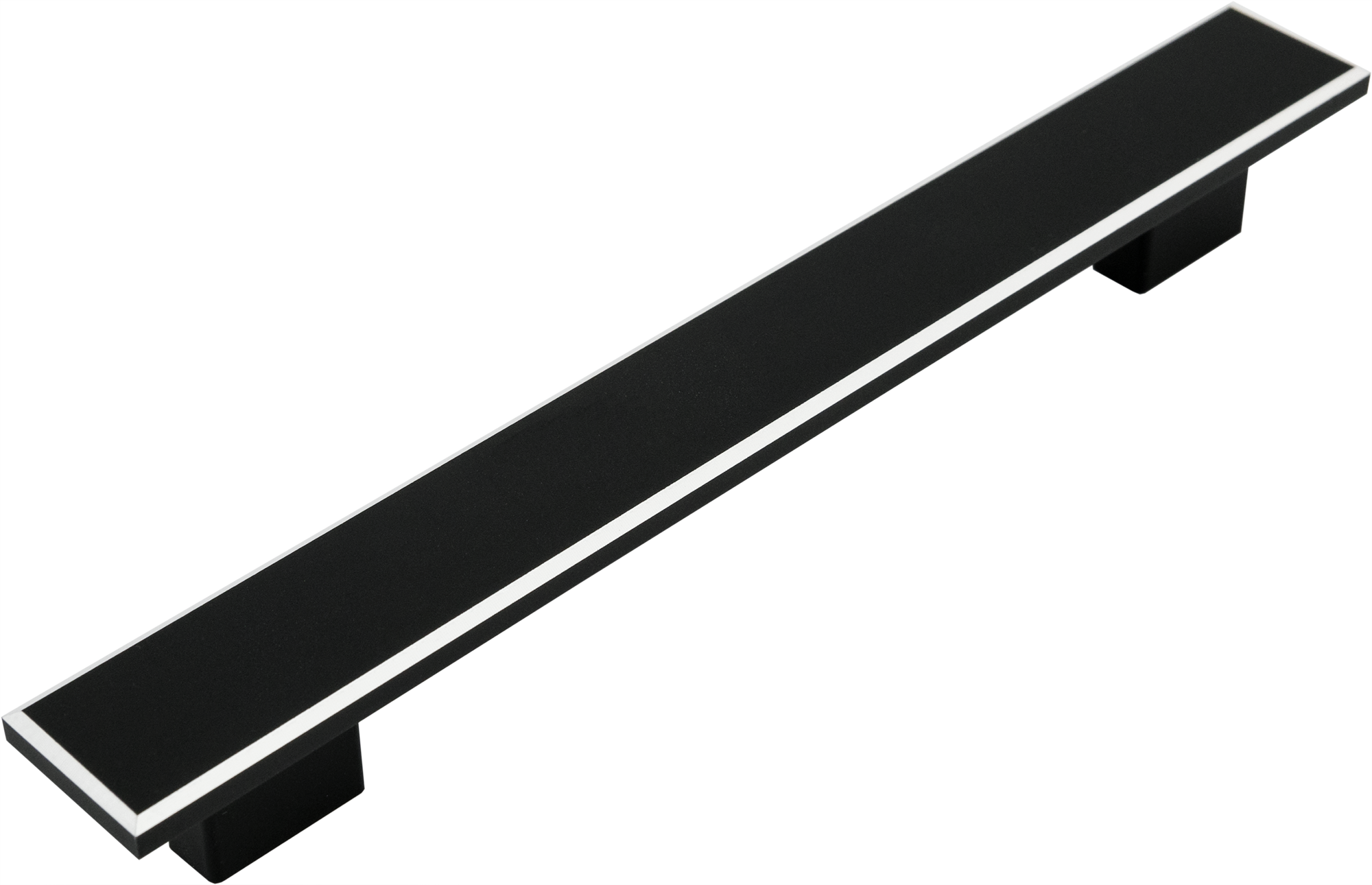 82482887 Ручка-скоба мебельная S-4130 160 мм, цвет матовый черный STLM-0028123 KERRON