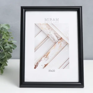 91285930 Рамка Мирам 9320657, 15x20 см, пластик, пластиковый экран STLM-0815446