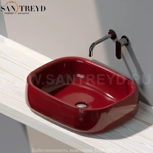 BN60A3011 Накладная раковина на столешницу  прямоугольная Ceramica Flaminia Bonola