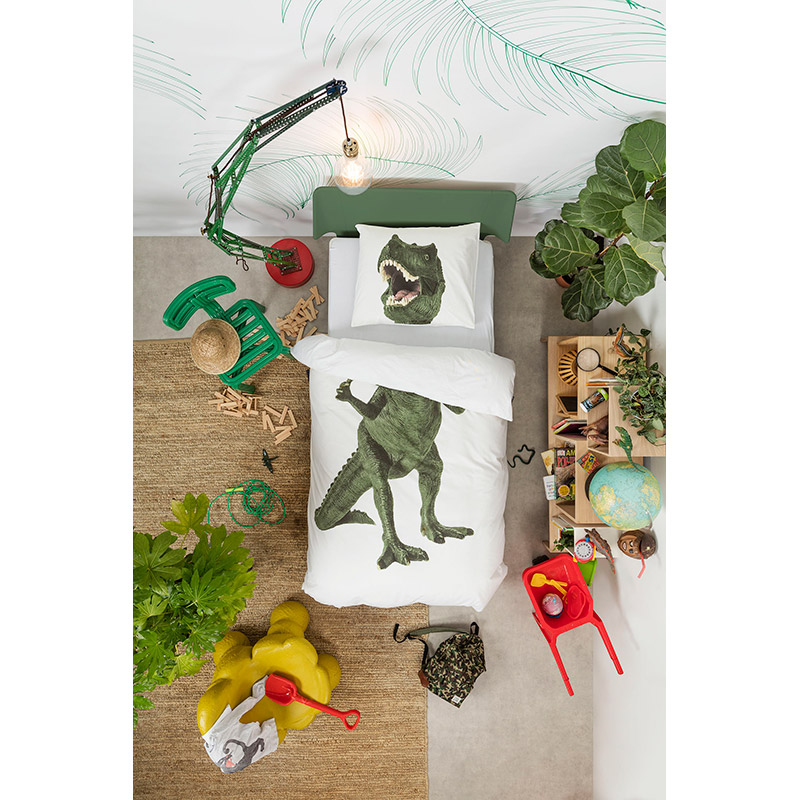 Комплект постельного белья  "Тираннозавр Рекс " 150х200 см SNURK DINOSAURUSREX150X200CM - Вид №2