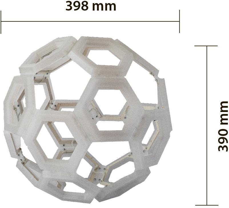 Kriladesign Торшер светодиодный в пмма Fullerene 1006 - Вид №4