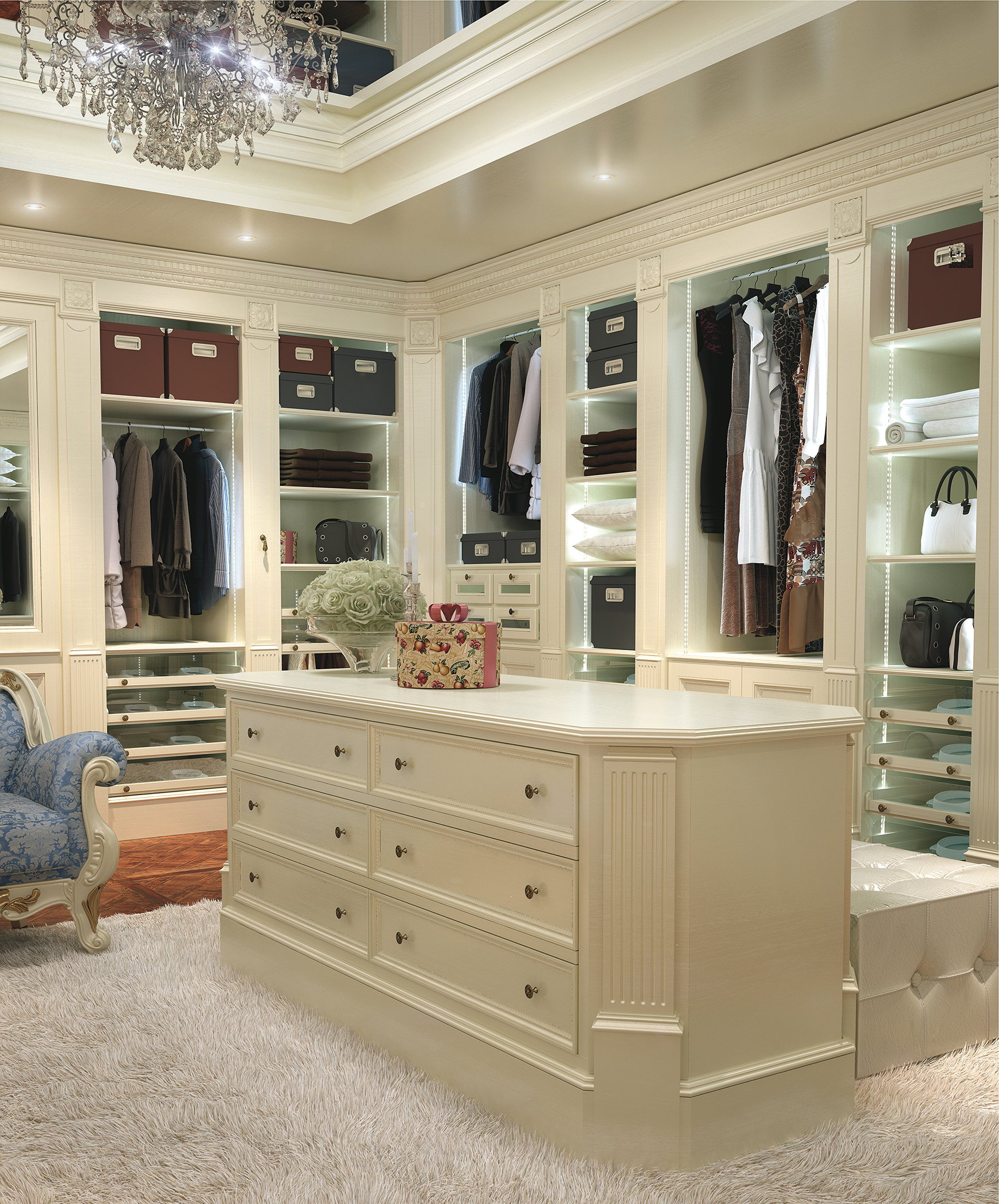 Regency11 Tifernoit Буазери с гардеробной Zona Notte  - Вид №1