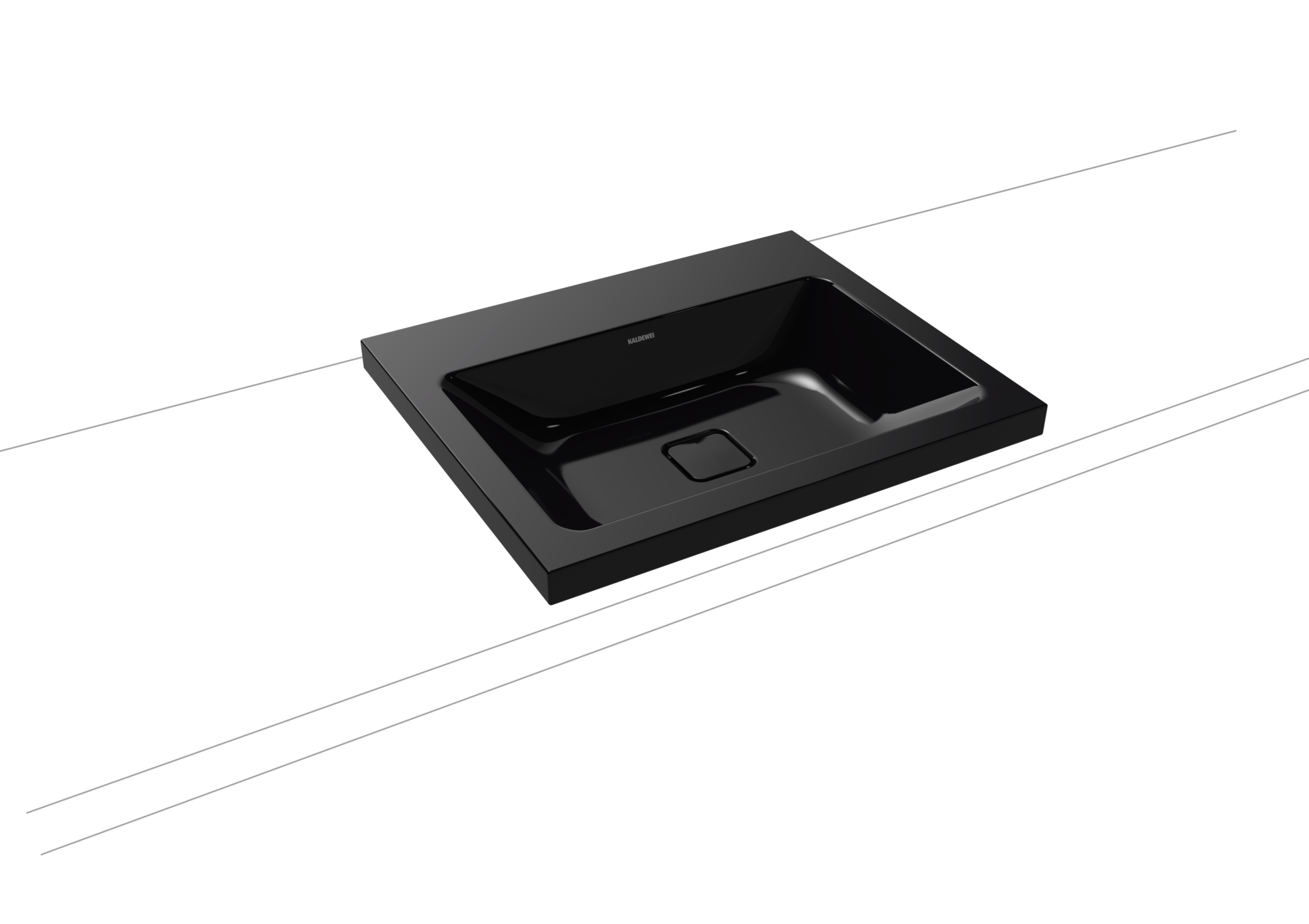 Умывальник KALDEWEI Сталь эмалированная 3083 178 черный 30833083178 