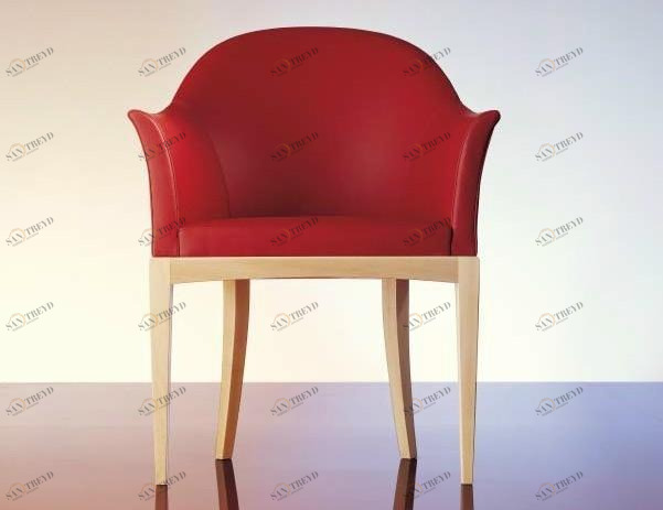 OAK Кожаное кресло с подлокотниками Percorsi sun-id-1368191