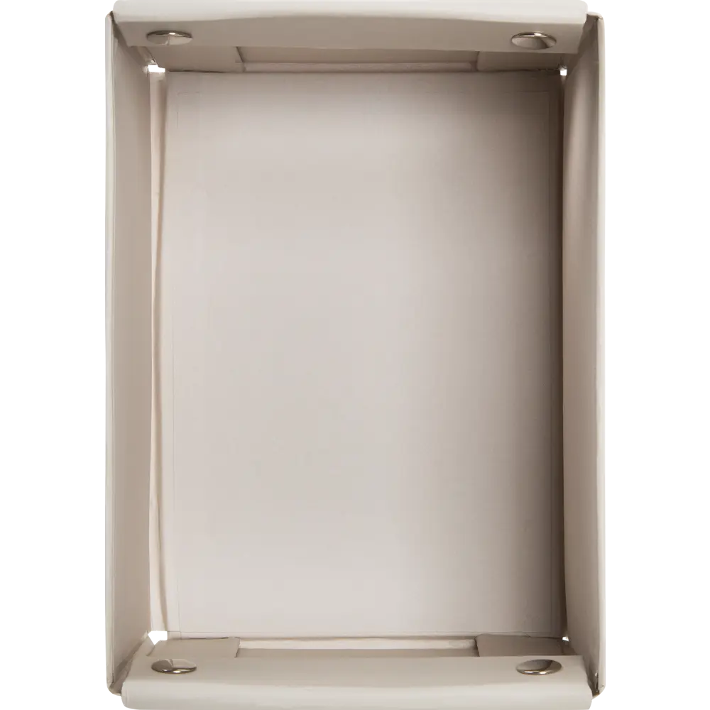 Коробка складная 20x14x13 см картон цвет бежевый STORIDEA STLM-2201392 - Вид №2