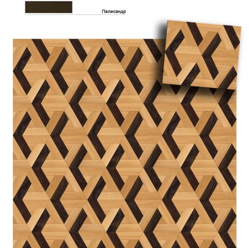 Художественный паркет Da Vinci Щитовой 26-459 Дуб (Гладкая) 500х500 мм 26010459 - Вид №1