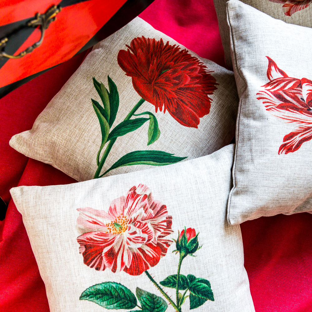 2718820 Интерьерная подушка «Цветочный ноктюрн», версия 5 Object Desire  - Вид №7