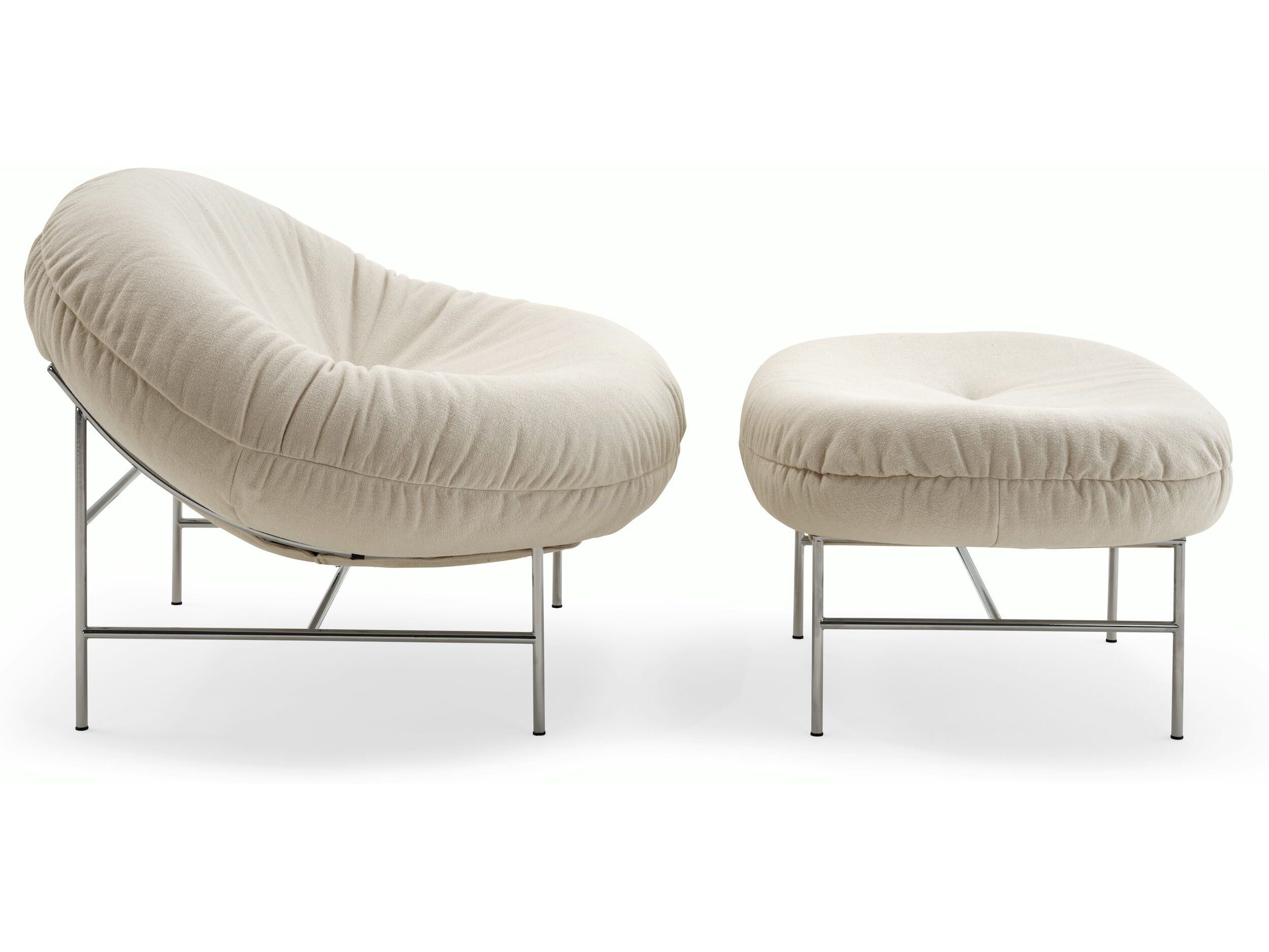 Прямоугольная тканевая подставка для ног Knoll перрон ARCH-00122842 - Вид №4