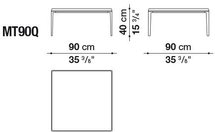 B&B Italia Прямоугольный стеклянный журнальный столик Michel sun-id-1448577 - Вид №8