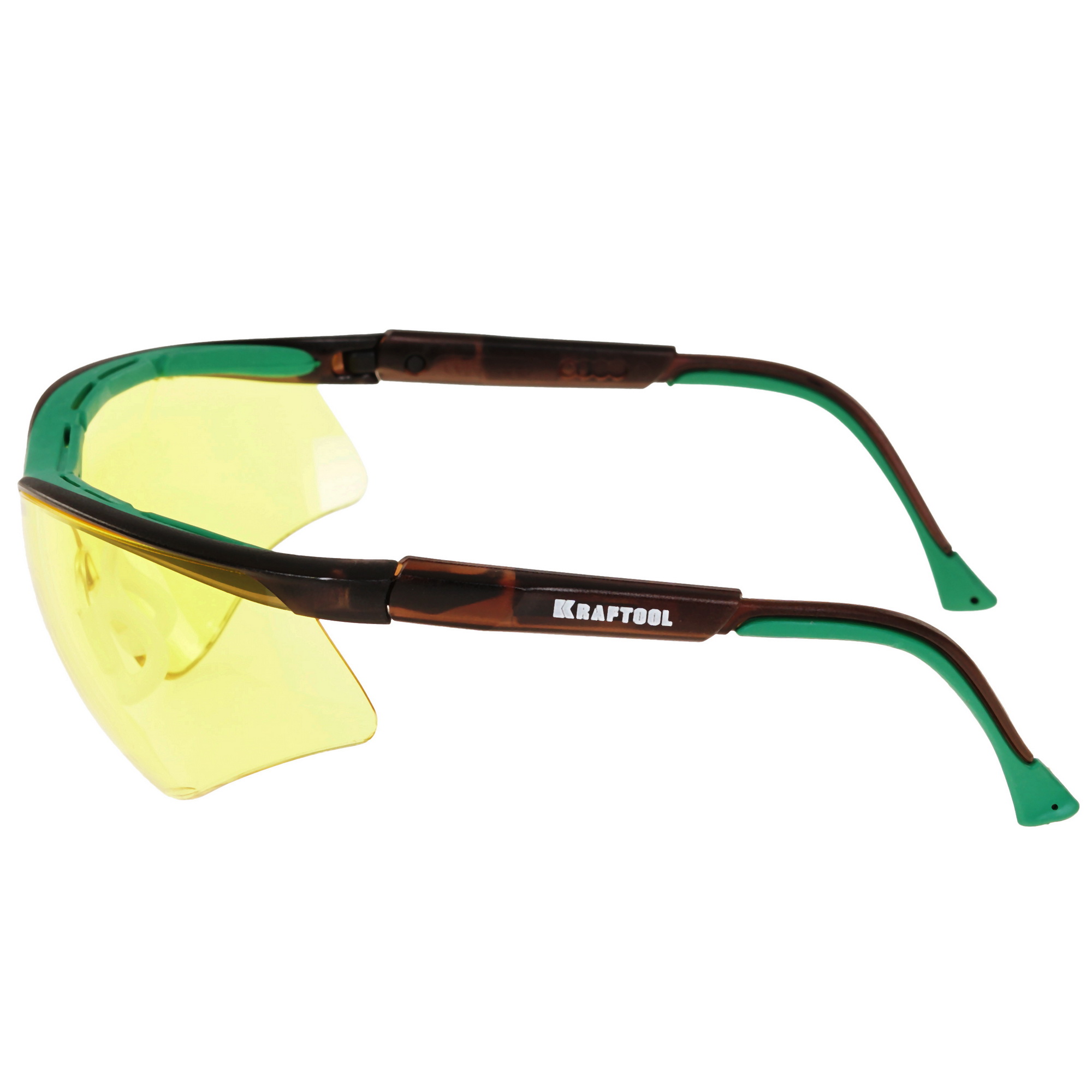 Очки защитные KRAFTOOL 110318 желтый 9156455 STDN-0074867 - Вид №3