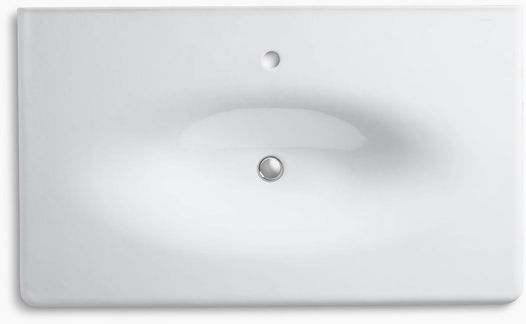 K-3051-1-96 Накладная раковина на столешницу  прямоугольная Kohler  - Вид №2