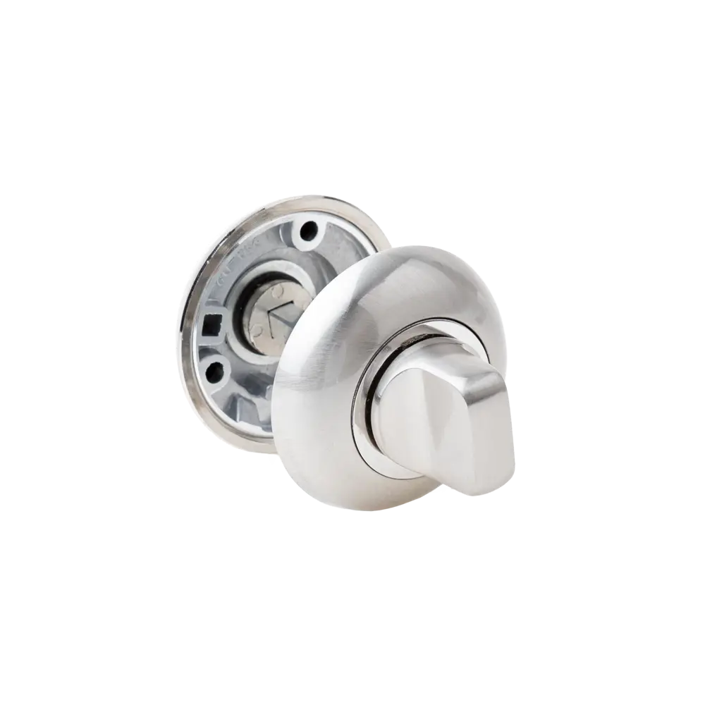 Завертка дверная круглая Armex WC-1403 алюминий цвет никель STLM-2051156