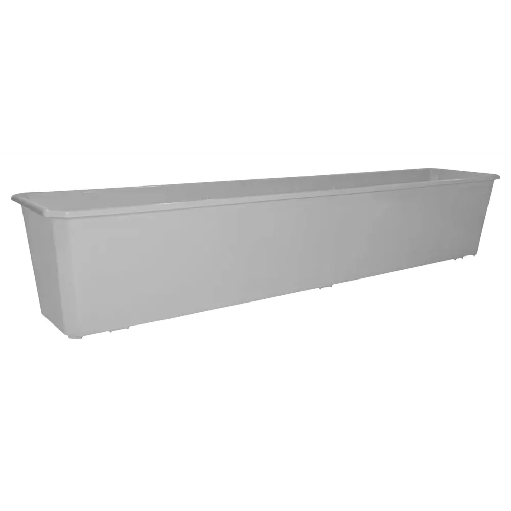 Балконный ящик Ingreen 80 см 14 л серый пятиугольный 89416371 STLM-1571013