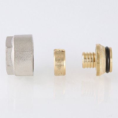 VT.4410.NE.20 Фитинг коллекторный для пластиковой трубы Valtec 20 (2,0) мм x 3/4"  - Вид №8