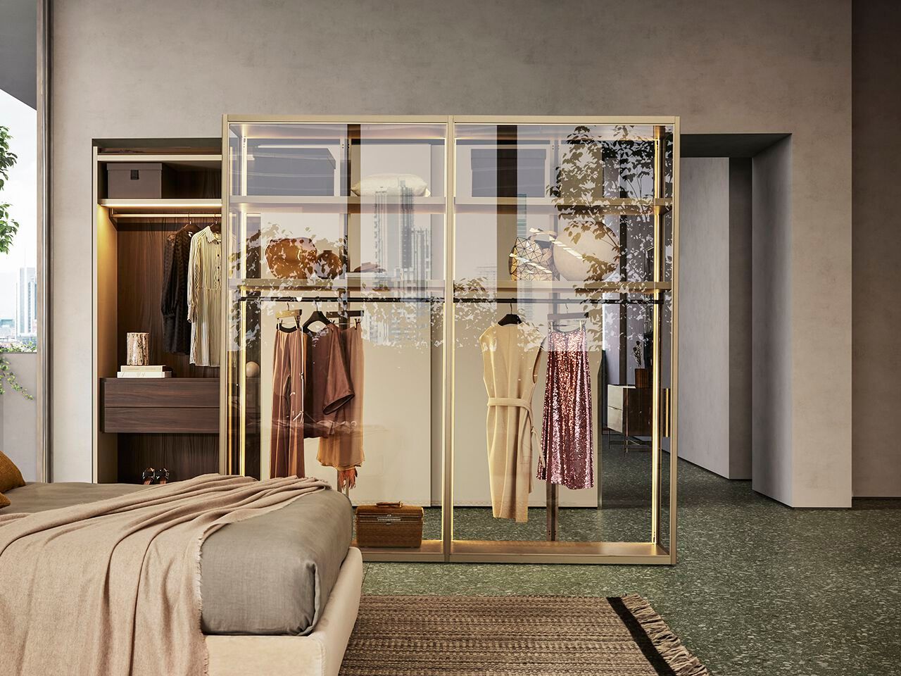 Металлическая секционная гардеробная Pianca TEATRO ARCH-00038354 - Вид №4