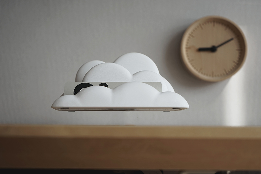 QL10266-WH Органайзер настольный cloud Qualy  - Вид №13