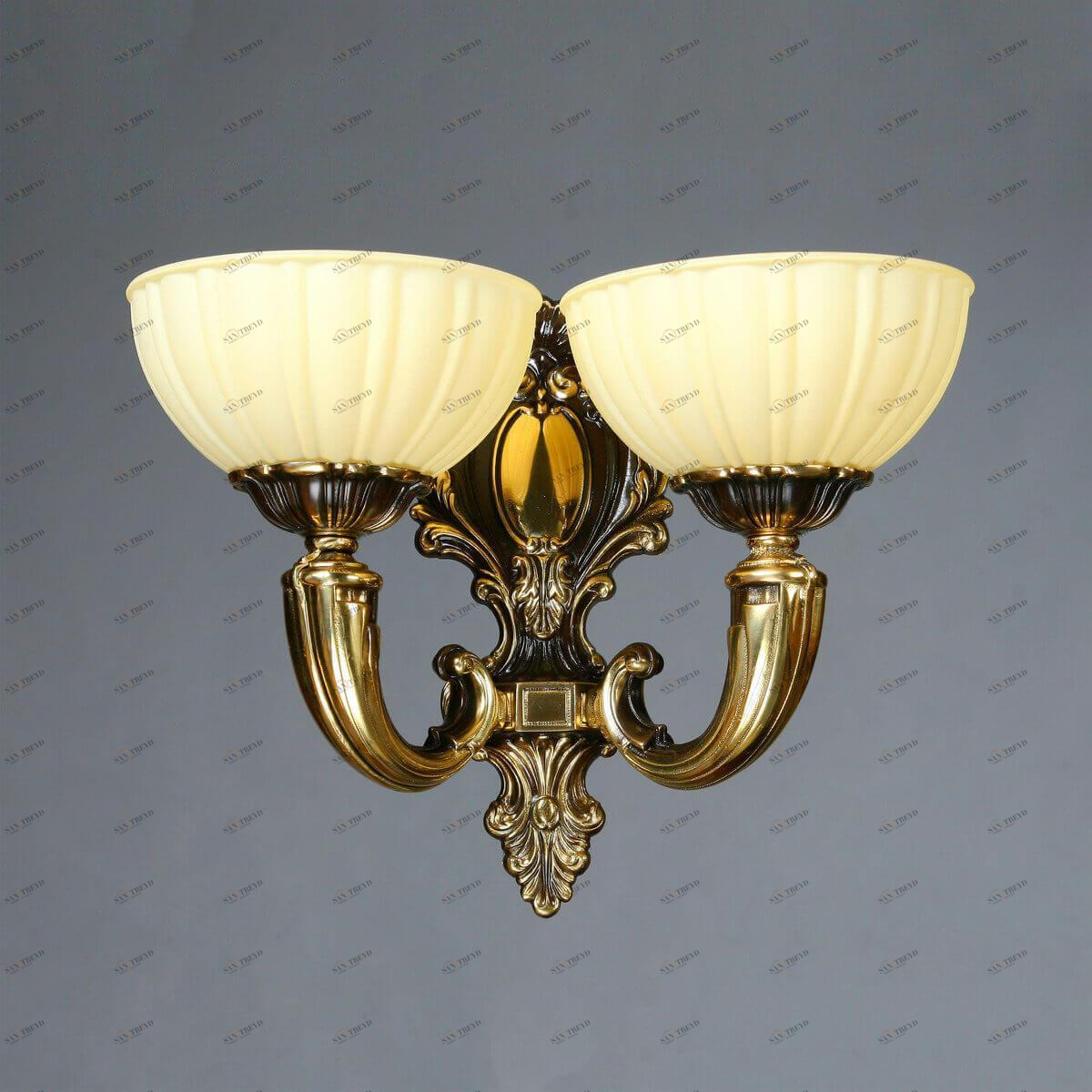 Бра настенное желтое Ambiente Lugo PB 8539/2 PB AMBIENTE LUGO 00-3888878 Желтый 