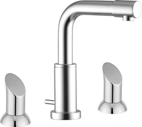 8520-010 Mariner Ibis, смеситель для раковины на 3 отверстия с донным клапаном, цвет хром