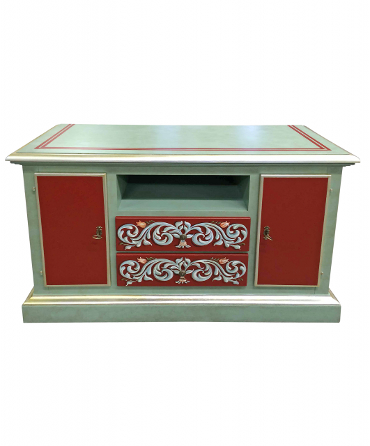 1811 Tifernoit Колеса, ящики и дверцы тумбы под телевизор Soggiorno  - Вид №6