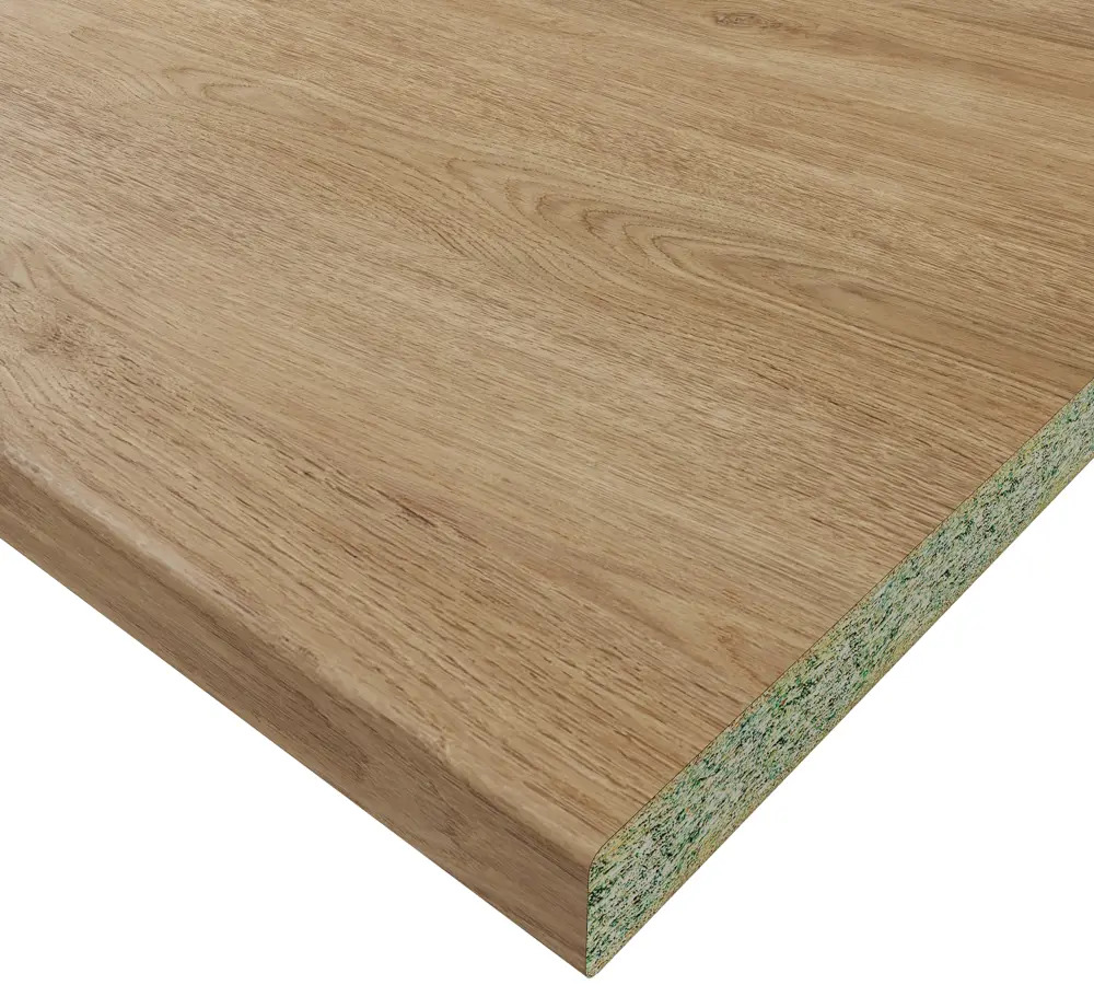 90588172 Кухонная столешница Slotex Carpenter Oak 120x60x4 см ЛДСП цвет светлый дуб STLM-0296752