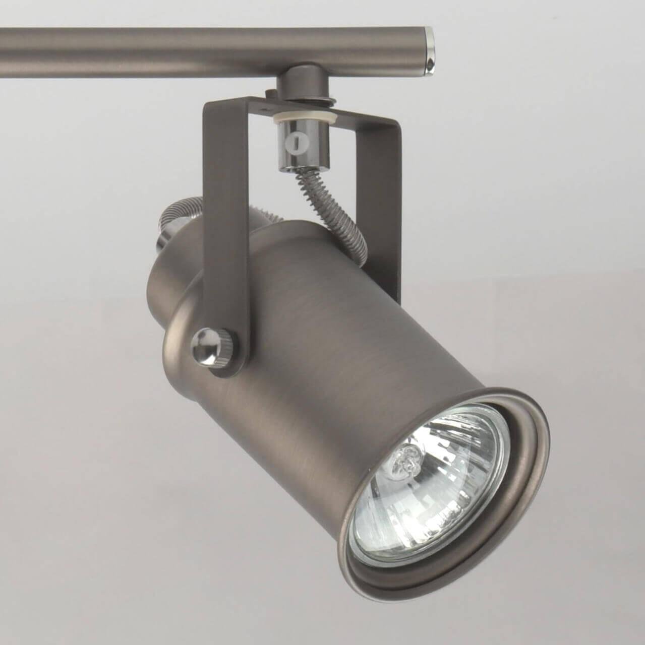 Спот настенный серебристый De Markt "Вальтер 1" 551020704 DE MARKT ВАЛЬТЕР 1 00-3891279 Серебро  - Вид №3