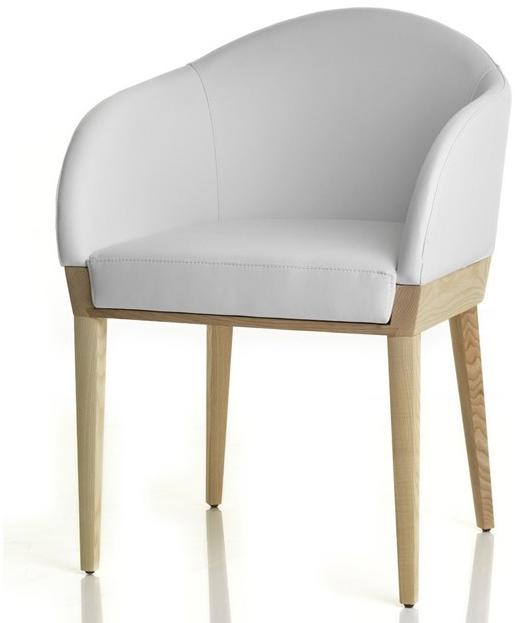 ALMA DESIGN Кожаное кресло с подлокотниками Agata sun-id-1368528 - Вид №1