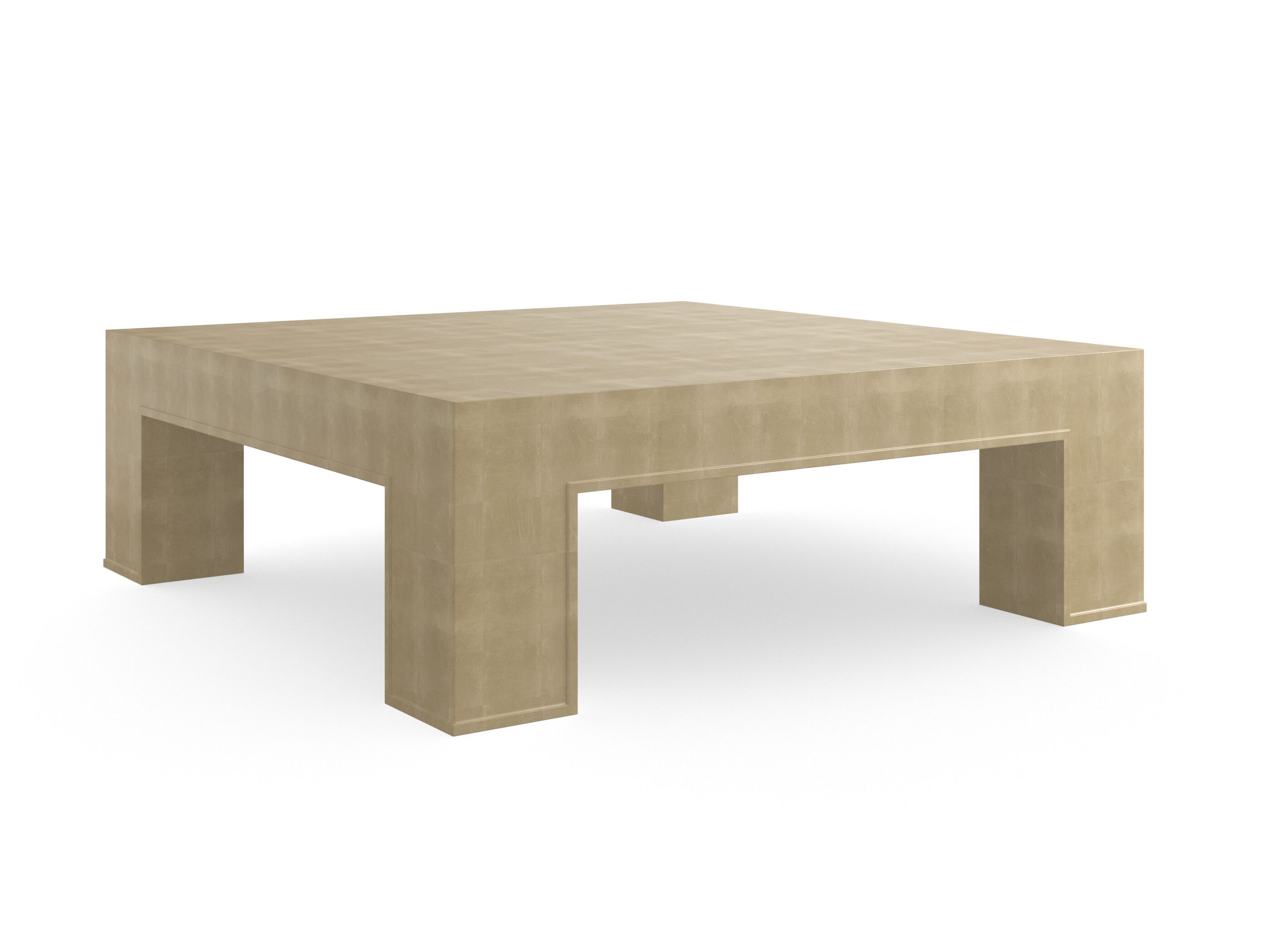 Квадратный деревянный журнальный столик Caracole DORADO ARCH-00070075 - Вид №1