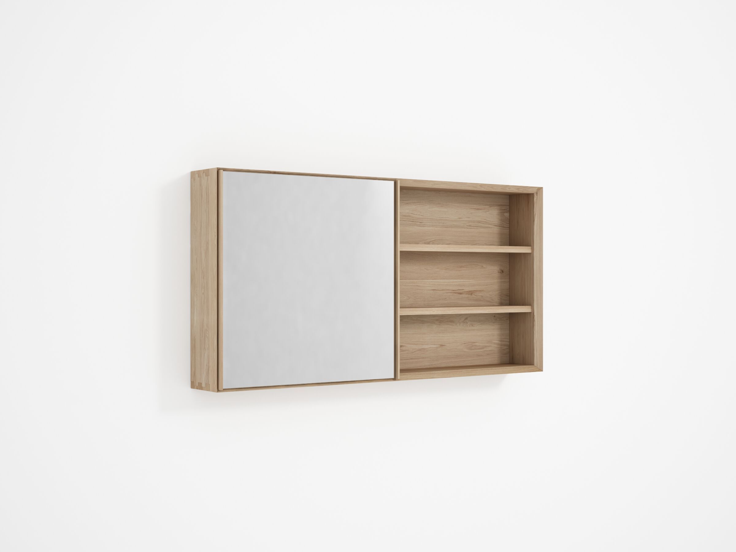 Прямоугольное настенное зеркало с контейнером KARPENTER ARCH-00035078 - Вид №3