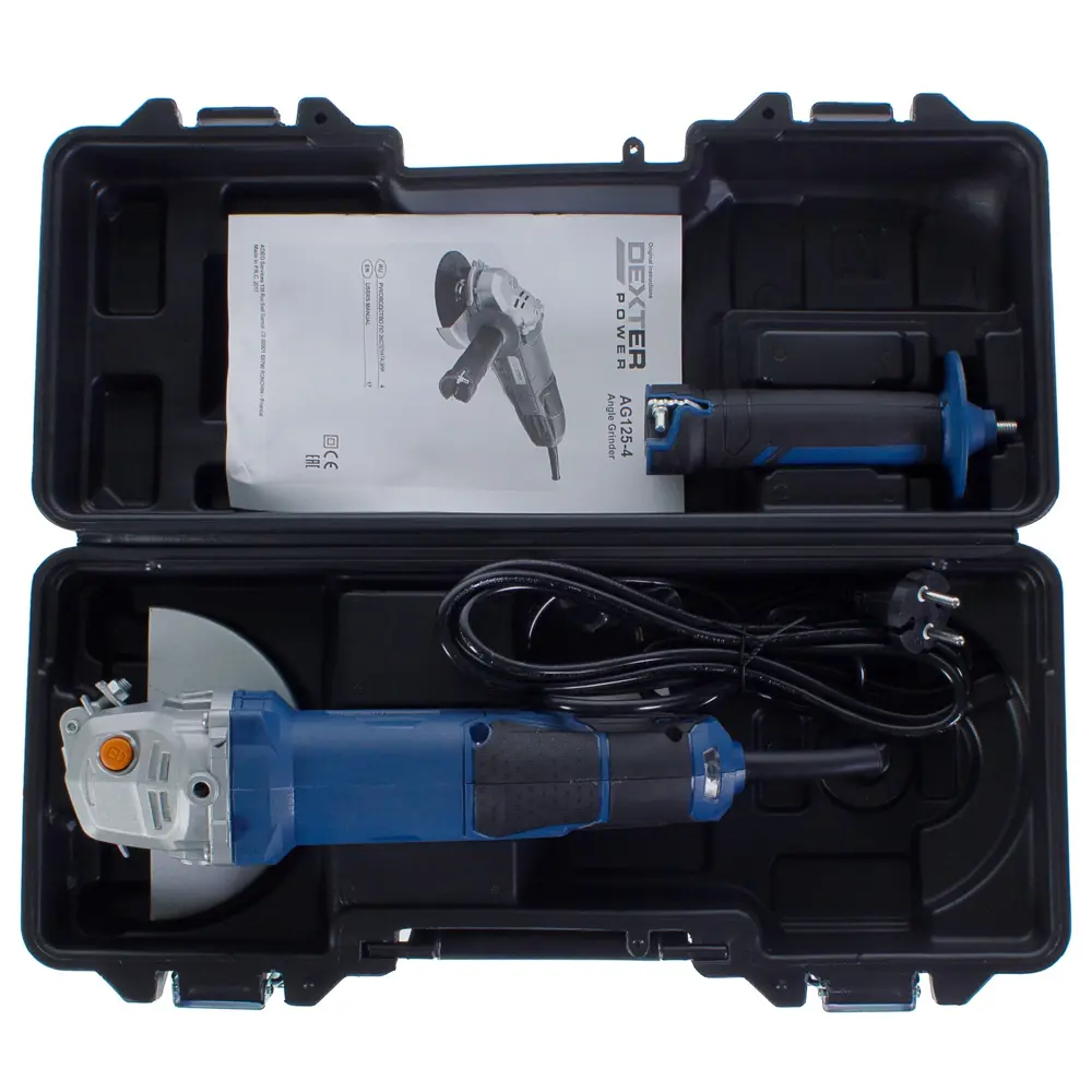 УШМ (болгарка) Dexter Power AG125-4, 800 Вт, 125 мм 18678549 STLM-2124356  - Вид №4