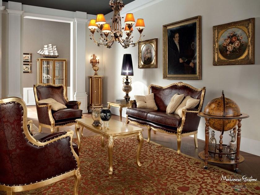 Modenese Gastone Прямоугольный деревянный журнальный столик Casanova sun-id-1377785 - Вид №2