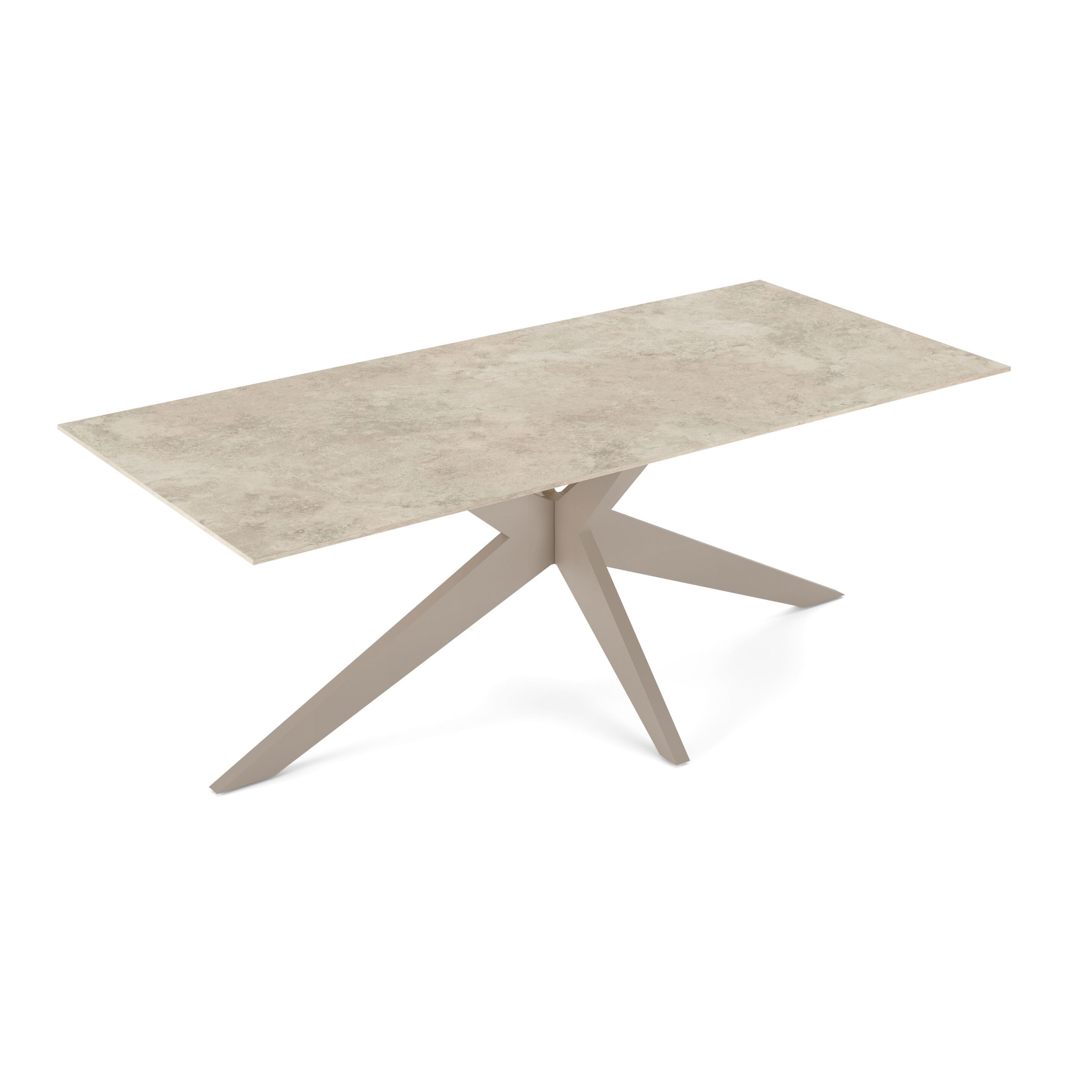 Керамический прямоугольный садовый стол Jati Kebon Yate ARCH-00111602 - Вид №3