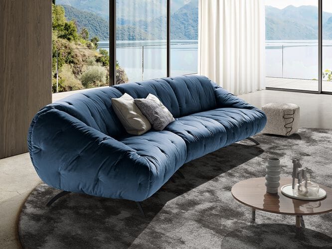 Бархатный диван Max Divani Globo ARCH-00064754 - Вид №7