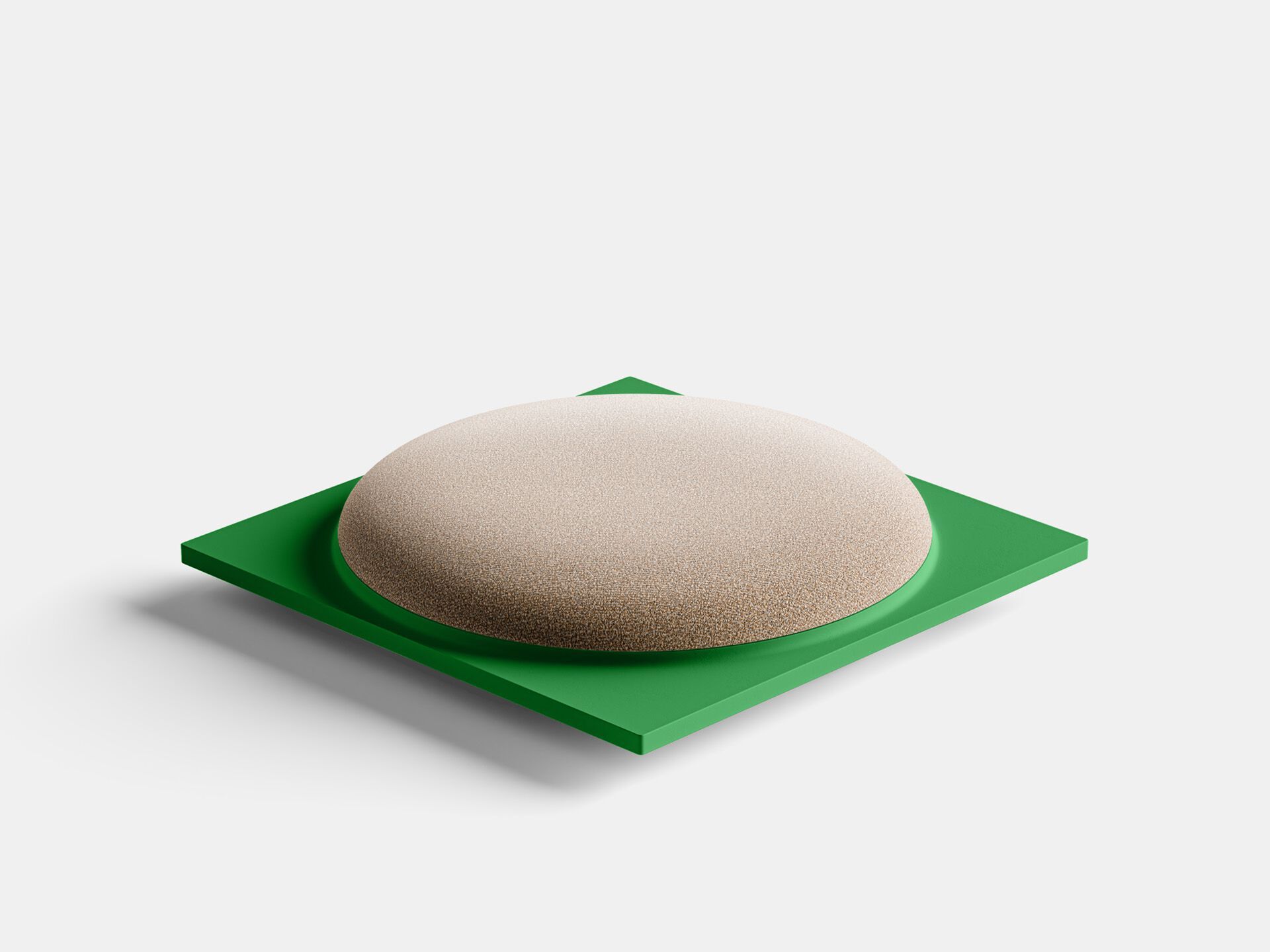 Бетонный квадратный пуф PULKRA купол ARCH-00069173 - Вид №33