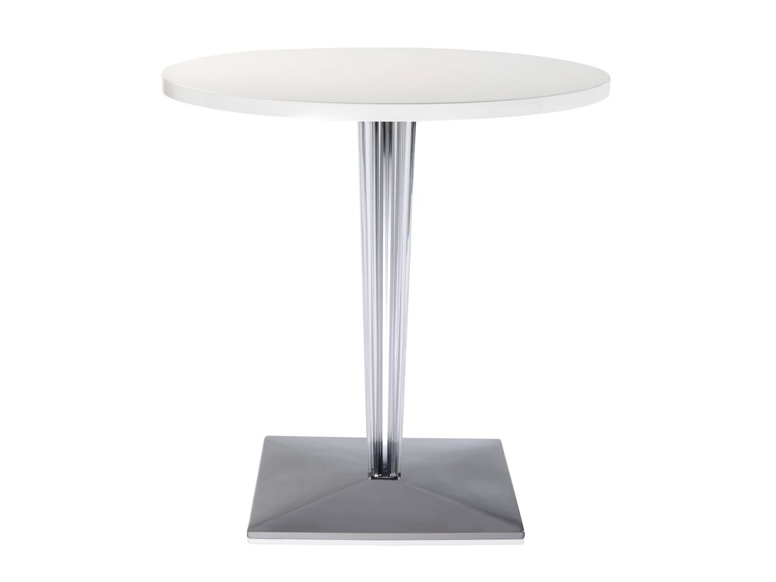 Круглый стол с лакированной полиэфирной столешницей Kartell TOP TOP ARCH-00135160