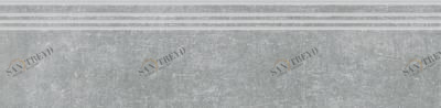 Граните Стоун Цемент ступень серый лаппатированная 1200x300 Керамика Будущего sun-id-324453