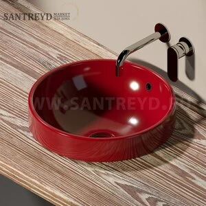 505542C3011 Накладная раковина под столешницу  круглая Ceramica Flaminia Twin