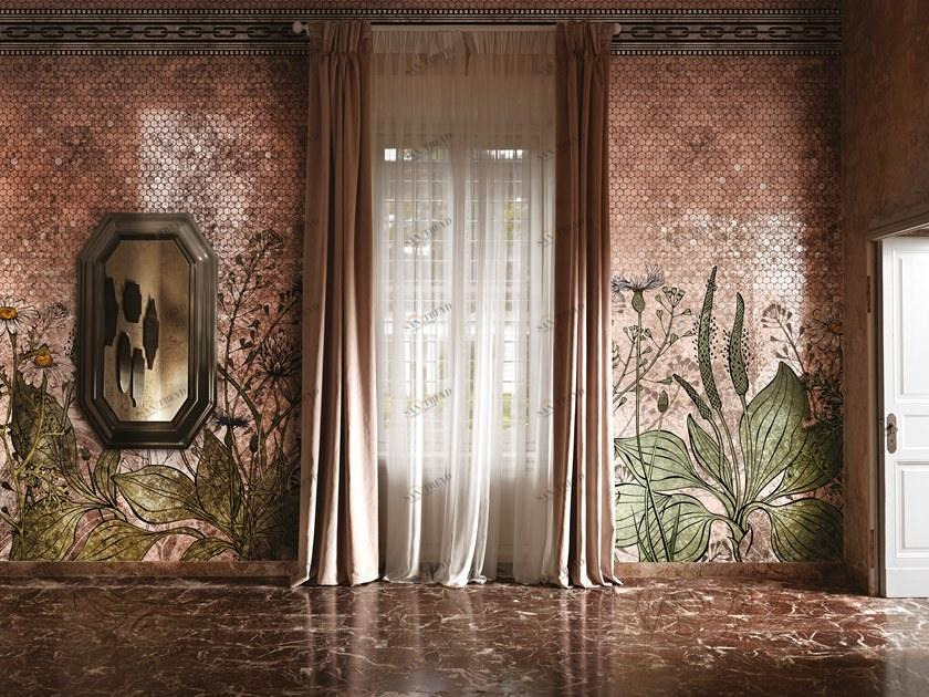 Inkiostro Bianco Обои сусальное золото Goldenwall collection 01-19 Inkufor19