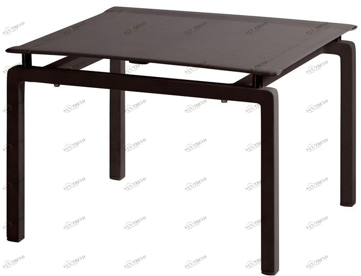 TRIBÙ Садовая подставка для ног квадратная из батилина® Natal alu 05990