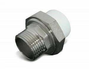 Муфта FV-PLAST с переходом на металл разьемная с НР 25х3/4"