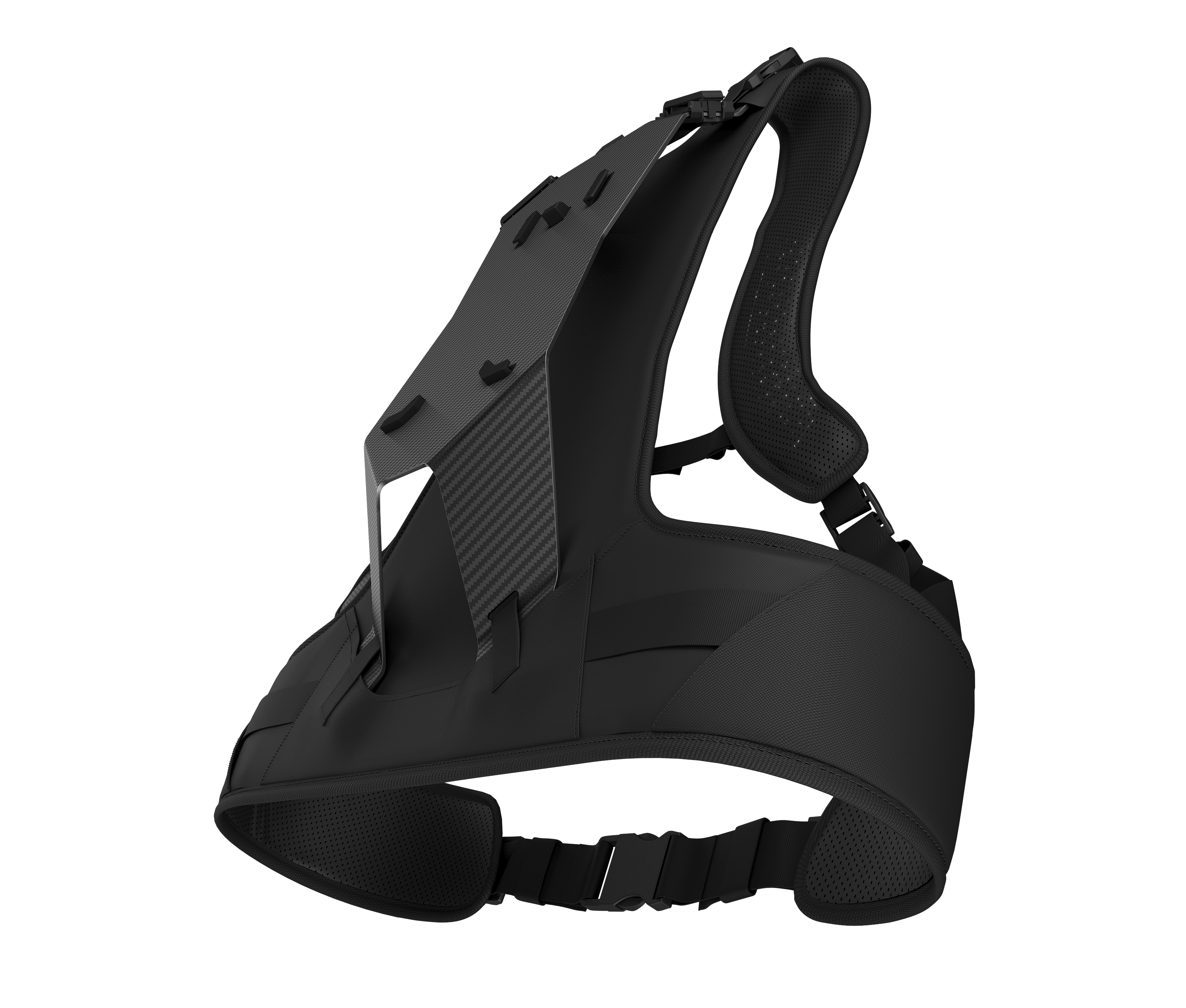 6TV02EA#ACB z vr backpack g2 intel core i7 8850h(2.6ghz)/16384mb/256ssdgb/nodvd/ext:nvidia geforce rtx2080(8192mb)/war 1y/4.66kg/black/w10pro + dock, batt chrgr, batt pack, harness HP Santreyd  - Вид №5