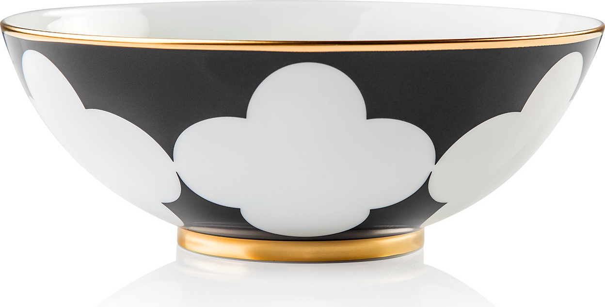 10601966 Sieger by Furstenberg Чаша закругл. Sieger by Furstenberg "Мой фарфор! Золотой дворец" 26см Фарфор 