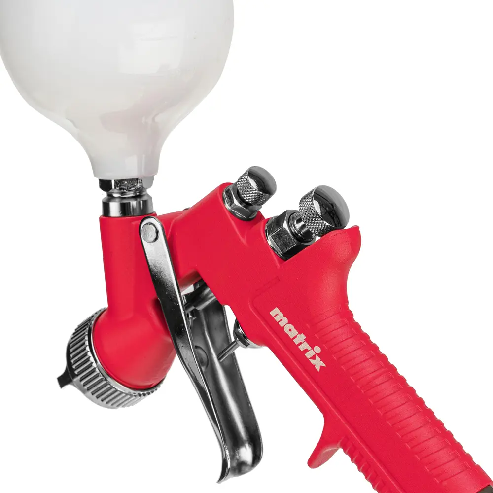 Краскопульт пневматический Matrix 57321 верхний бак 280 л/мин 0.6 л STLM-2080026 - Вид №4