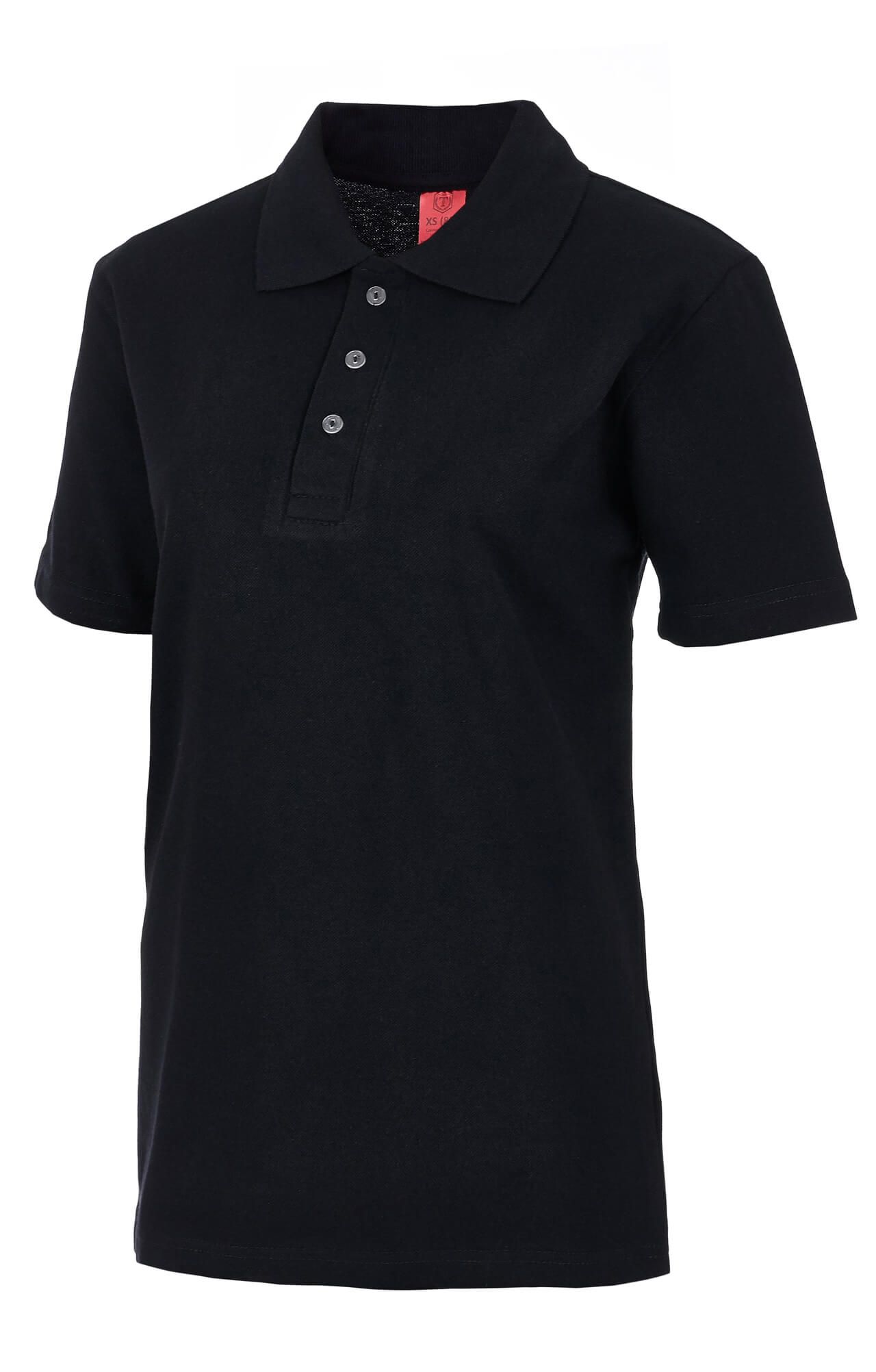 66348 Тенниска-поло черная  Одежда для салонов красоты  размер XXXL (56) Спецодежда  - Вид №5