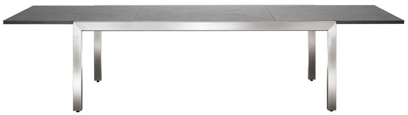 solpuri Выдвижной прямоугольный керамический садовый стол Classic stainless steel sun-id-1460646 - Вид №5