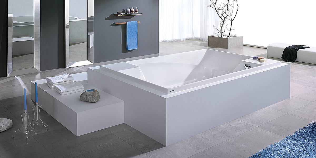 Ванна встраиваемая SANTEE 190x120 см с аэромассажем Deluxe HOESCH 6652 - Вид №1