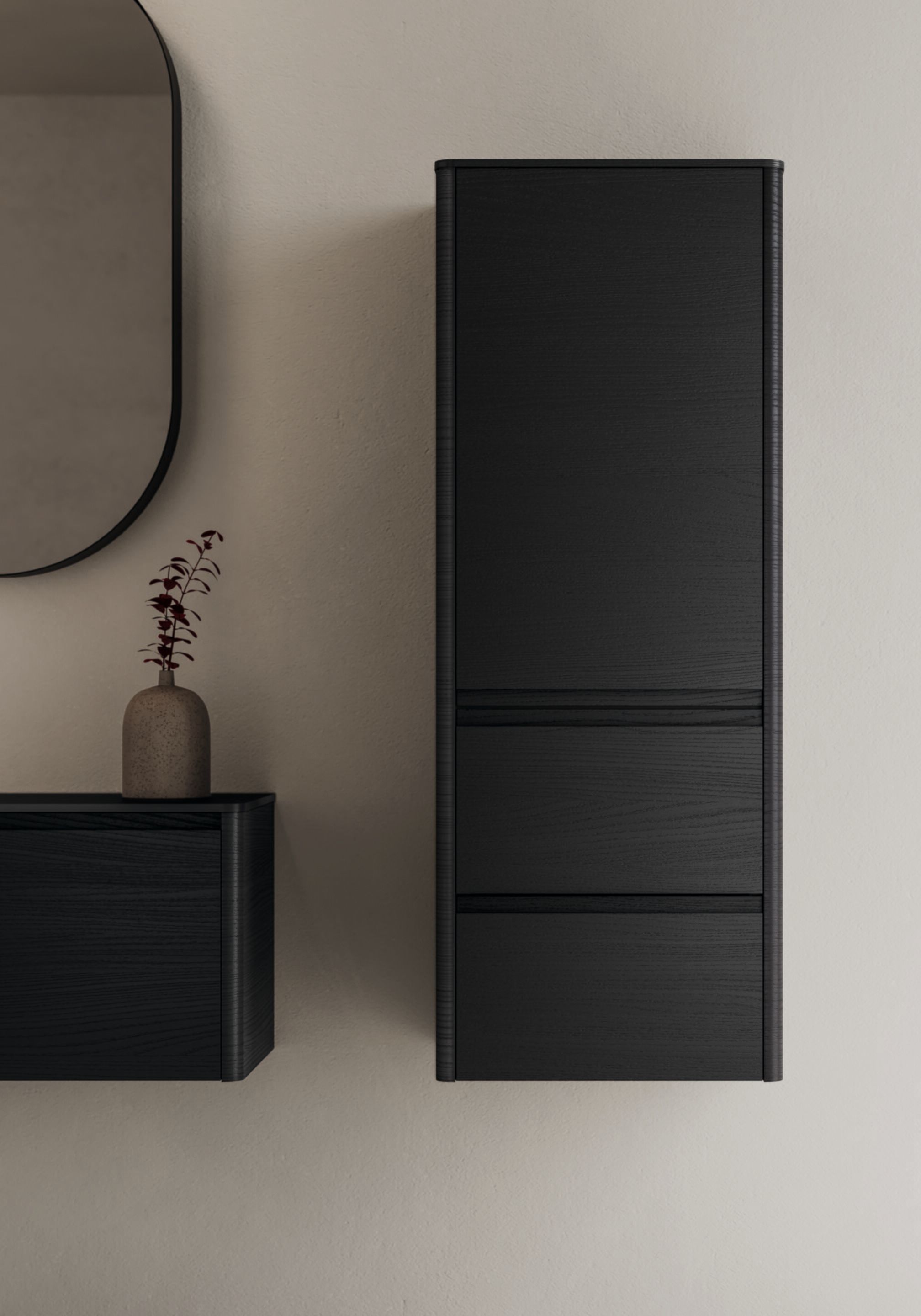 Подвесной шкаф для умывальника с настенным креплением Ideagroup Seventy Form ARCH-00031148 - Вид №3